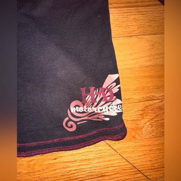Harley Davidson Hooded Long Sleeve with Buttoned V-Neck - Picture 7 of 7